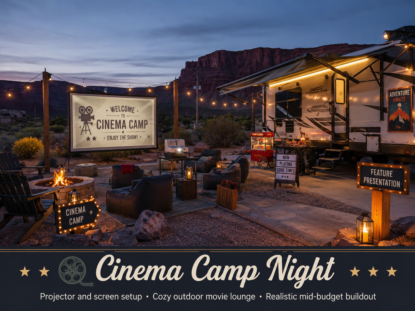 Cinema Camp Night