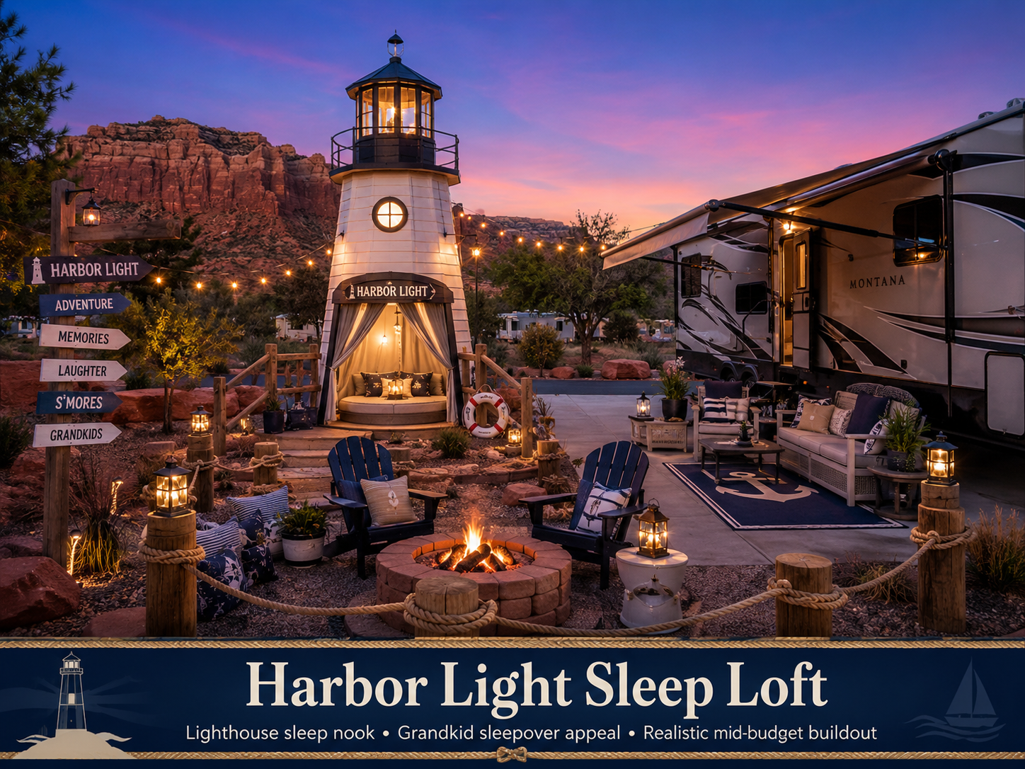 Harbor Light Sleep Loft